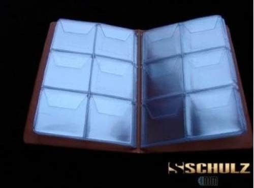Schulz SMALL BLUE ALBUM FOR 46 COINS UP TO 42mm