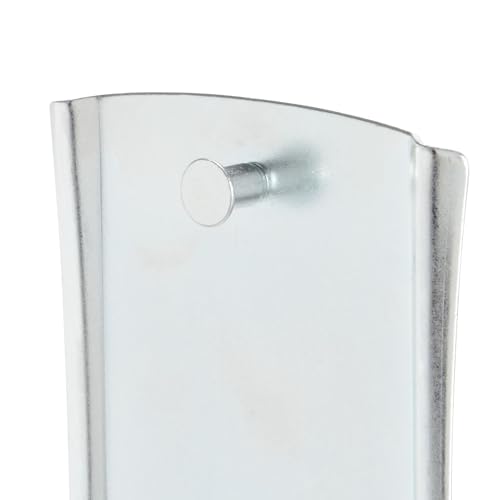 Command Universal Adhesive Picture Hanger, Large, Silver, 4 Hooks and 10 Large Tabs, 3.6 kg Damage Free Hanging