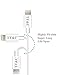 TT&C iPhone Lightning Short Cable [ 7inch 3-Pack ] Supreme Quality Syncing and Charging Cord for iPhone 8,  X,  7, 7Plus, 6, 6s, 5, iPad Mini, Air, iPad