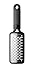 Microplane Home Series Cheese Grater (Ribbon, Black)