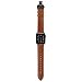 EloBeth Watch Band Compatible with Apple Watch Bands 42mm 44mm Series 5 4 3 2 1 iWatch Leather Band for Women Girls Metal Buckle (42mm&44mm Brown)