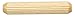 Platte River 801102, Wood Specialties, Pins & Plugs, 1/2