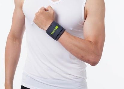 SENTEQ Wrist Brace. Medical Grade and FDA Approved Best Wrist Support Strap for Strengthens and Supports Wrist Tendons and Muscle. (SQ1-H001-S)