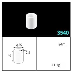 Laboratory Crucible Cylindrical Corundum Crucible