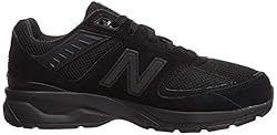 New Balance Kid's 990 V5 Sneaker, Black/Black, 2 W