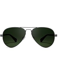 Mvmt Fugitivo   polarizadas Aviator para mujer y para hombre anteojos de sol   60 mm.