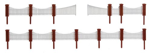 Faller 180429 Front Garden Fencing (L:385Mm) Iv