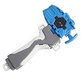 Kavcent Bey Battling String Launcher Grip.Right Spin! The Third Generation Battling Top Burst Starter String Launcher Bey Battling Top Franchise!(Blue)