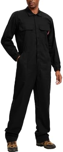 Amazon.com: Five Rock Poplin Short Sleeve Unlined Coverall Relaxed