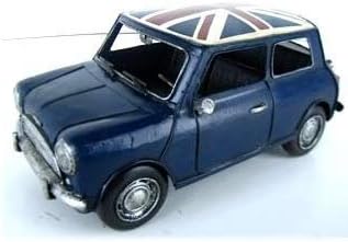 Mini Cooper with Union Jack Roof (1960) Tinplate Model