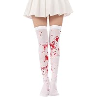JASMINO Women Halloween Thigh High Long Stockings Over Knee Costume St. Patrick
