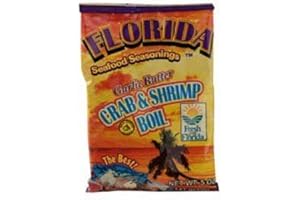 SUPOOBE Florida Seafood Seasonings Crab & Shrimp Boil Garlic Butter 5 oz (2 Pack)