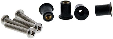 Scotty Style Wellnuts 4 Pack Boat, Kayak, and Canoe Marine Hardware Fasteners