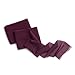 Ling's moment Handmade Burgundy Chiffon Silk Ribbon 4.5
