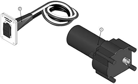 Amazon Lippert 2174 標準フィフスホイールランディングギアモーター Ip定格スイッチとハーネス付き エンジンパーツ 車 バイク