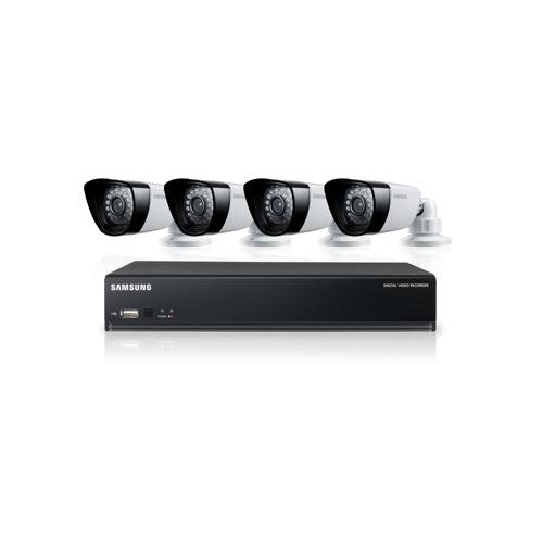 Samsung SDSP3040 AllinOne Security Kit 4 Channel DVR Security System