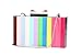 Women Acrylic Clutch Purses Rainbow Pattern with Chain Strap Striped Desiger