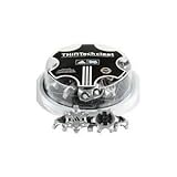 Adidas ThinTech Cleats With Wrench (20 Spikes and Wrench) Metallic Silver