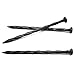 50-Pack USA Made 8-Inch Plastic Landscape Edging Anchoring Stakes, Spiral Landscape Anchoring Spikes for Paver Edging, Weed Barrier, Artificial Turf - Compatible with Dimex, Proflex