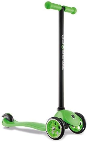 Globber 3 Wheel Fixed Scooter (Black/Green) by Turnstyle Brands