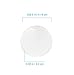 Sungrace 10 Pack Fixate Sticky Cell Pads, Stick To Glass, Mirrors, Whiteboards, Metal, Kitchen Cabinets, Tile, Car and Other Surfaces (Clear)