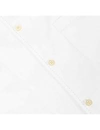 Havana Breeze - Camisa de camping para hombre, 100% seda, talla XL, color blanco