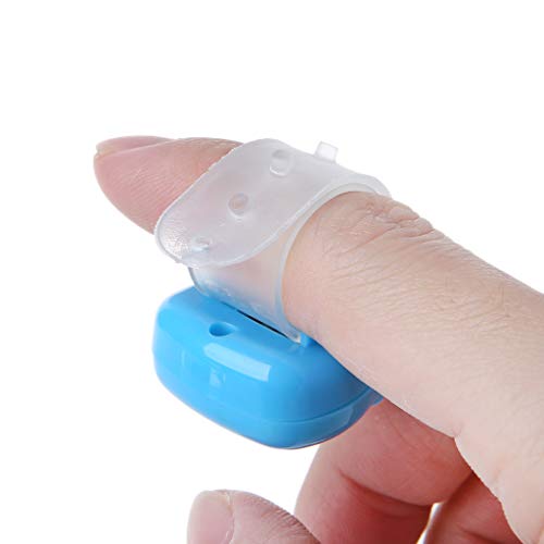 Ningyi683 Mini Stitch Marker And Row Finger Counter LCD Electronic Digital Tally Counter For Sewing Knitting Weave Tool Finger Counter Random Color - Thumbnail 6