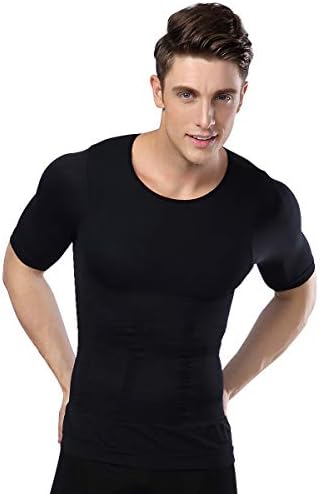 Upgraded Men's Seamless Slimming Body Shaper Vest Abdomen Slim Shirt Compression Tank Shaperwear