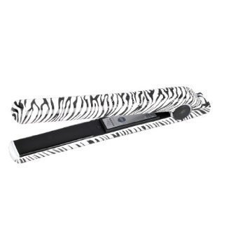 RoyalCraft TM Hair Straightener Iron Zebra Print Ceramic Professional Immediate Heat Up By USA Cash and Carry.