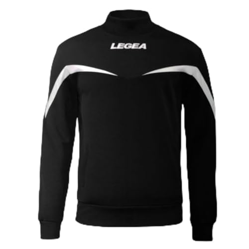 Legea Unisex Calcutta Jacke, Schwarz-Weiß, S