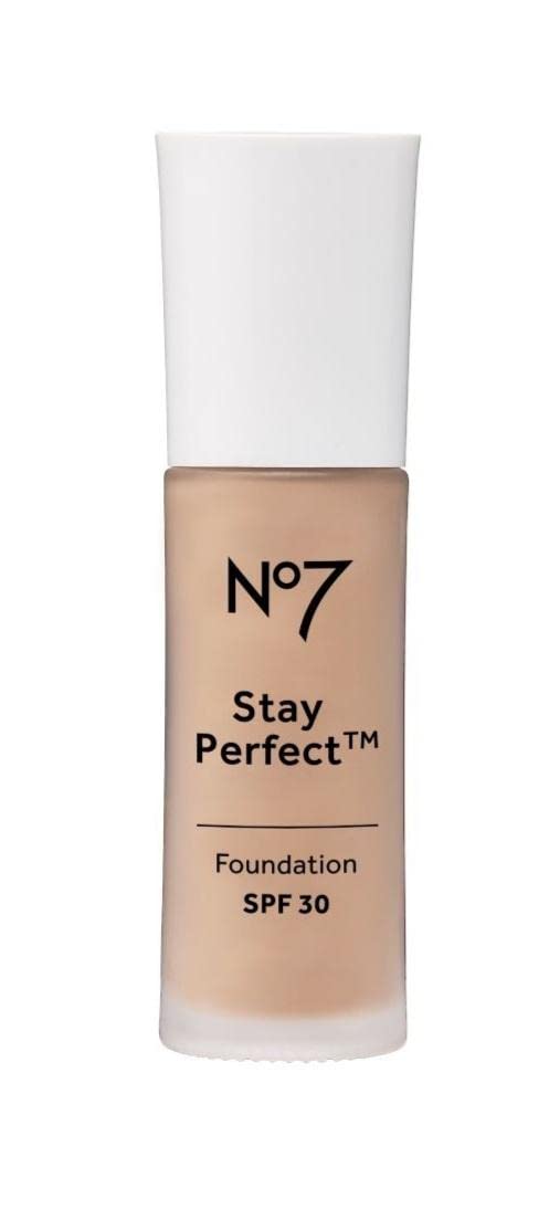 No7 Stay Perfect Foundation (New Formula) - Cameo spf30 - 30ml
