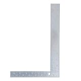 VINCA SCLS-1208 Carpenter L Framing Square 8 inch x 12 inch Measuring Layout Tool