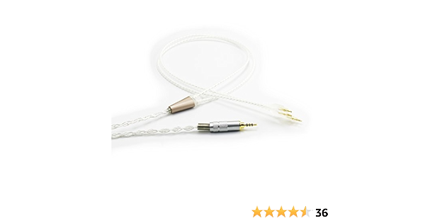 Ablet HiFi-kabel met 2,5 mm Trrs gebalanceerd mannelijk compatibel met Sennheiser  HD650, HD600, HD580, HD660S, Massdrop HD6XX hoofdtelefoon en compatibel met  Astell\u0026Kern AK240 AK380 onkyo AK320 DP-X1 FIIO : Amazon.nl: Elektronica