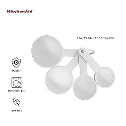 KitchenAid Measuring Cups, Set Of 4, White