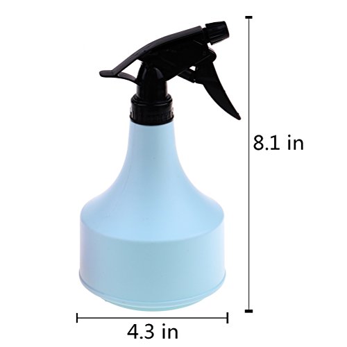 Bloomeet Plastic Household Plant Manually Watering Pot Water Spray Bottle Indoor Atomizer Watering Can Gardening Tools, 500 ML, Blue - Thumbnail 7