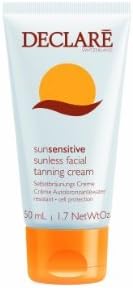 Declare Sun Sensitive Sunless Facial Tanning Cream by Declare