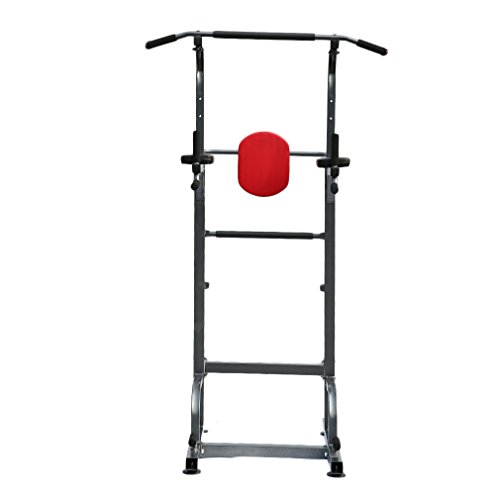 Power Tower Workout Knee Raise Station, Goldlion66 Adjustable Height