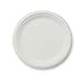 Stalkmarket 100% Compostable Natural Plant Fiber Plate, 10-Inch, 500-Count Case
