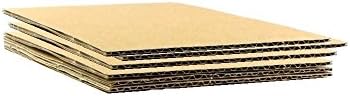 HGP 11" x 14", 30 pack, Corrugated Cardboard Sheets Shipping Cushioning Pads 1/8" Thick Large Size