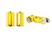 Whizzotech Parallel AA to D Battery Adapters Holder 1.5V Output Case Box 3 AA to 1 D Converter Pack of 4 (Yellow)