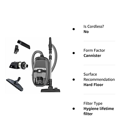 Miele Blizzard CX1 Pure Suction Bagless Canister Vacuum Cleaner