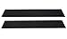 ProX Flight Case Compatible with Numark NS7iii or NS7ii Digital Controller With Wheels & Laptop Shelf - Black on Black Design - XS-NS7IIIWLTBL