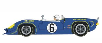 Monogram 1/32 Lola T-70 Driver #6 Mark Donohue Slot Car