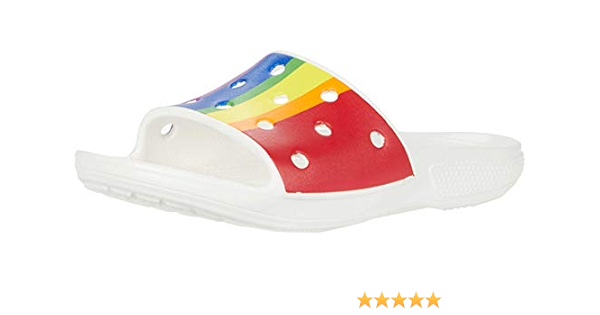 rainbow crocs amazon