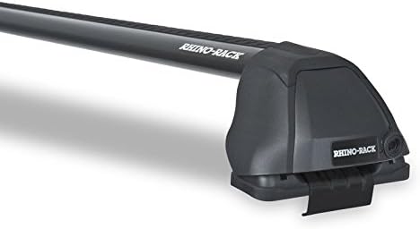 Compatible with: Infiniti Q70 4th Gen (incl. Hybrid) 4dr Sedan 2014 to 2018 - Rhino-Rack Vortex 2500 RS Black 2 Bar Roof Rack