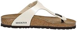 BIRKENSTOCK Gizeh Birko-Flor Graceful Pearl White