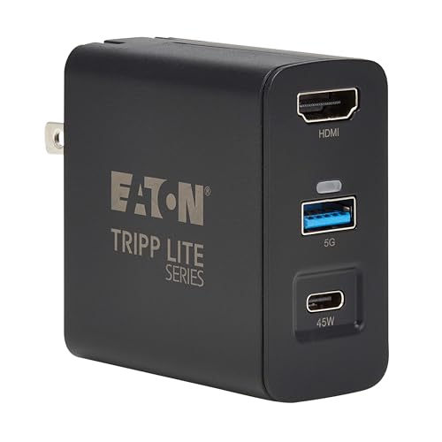 Tripp Lite Small Travel-Sized Dock for Nintendo Switch, Switch 2, or Laptop - D…