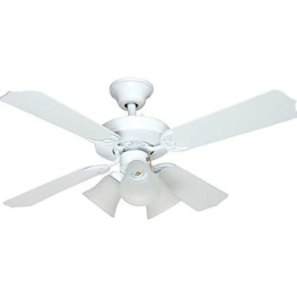 Buy Item 269800 42 Dual Mount Ceiling Fan White Tulip Light