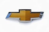Front Grill Grille Gold & Chrome Emblem Bowtie Bow Tie Fits 2010 2011 2012 2013 Chevrolet Camaro