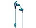 Monster iSport Achieve In-Ear Sports Headphones with Microphone in Blue, Running, Sweatproof, Noise Isolation